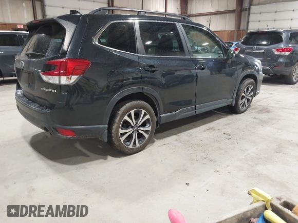 2020 Subaru Forester Limited with VIN JF2SKAUC4LH499843, listed as a IAAI auction lot 41976456 with 87,008 mi miles. Bid and sale history available at carsss.com. Image 4.