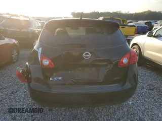 2010 Nissan Rogue S with VIN JN8AS5MT9AW501794, listed as a Copart auction lot 77460234 with 198,822 mi miles and Salvage Title. Bid and sale history available at DreamBid. Image 6.