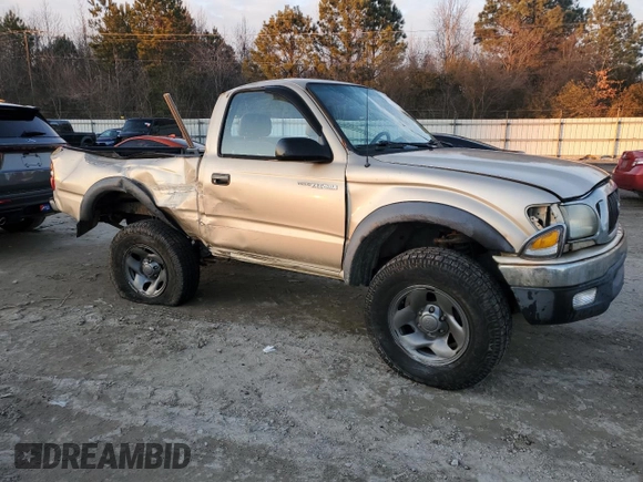 2002 Toyota Tacoma with VIN 5TEPM62N62Z050001, listed as a Copart auction lot 41335185 with 199,316 mi miles and Salvage title. Bid and sale history available at DreamBid. Image 4.