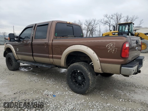 2011 Ford F-350 XL with VIN 1FT8W3BT8BEA46045, listed as a Copart auction lot 85193514 with 220,843 mi miles and Salvage Title. Bid and sale history available at DreamBid. Image 2.