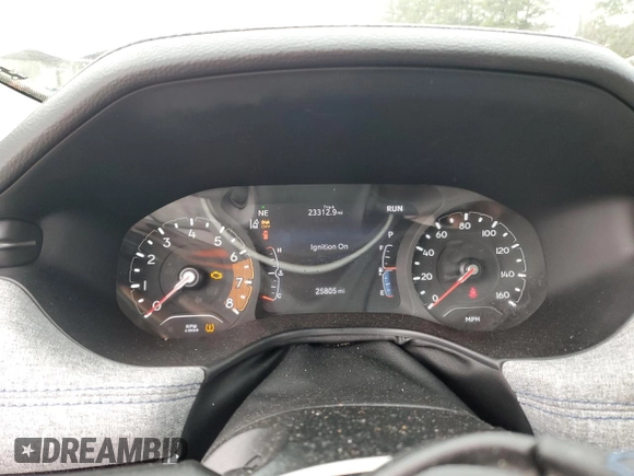 2022 Jeep Compass Altitude with VIN 3C4NJCBB4NT218584, listed as a Copart auction lot 46236294 with 25,805 mi miles and Salvage title. Bid and sale history available at DreamBid. Image 9.