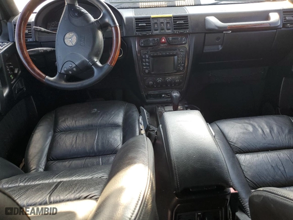 2005 Mercedes-Benz G-Class with VIN WDCYR49EX5X162368, listed as a Copart auction lot 53579154 with 151,040 mi miles and Salvage Title. Bid and sale history available at carsss.com. Image 8.