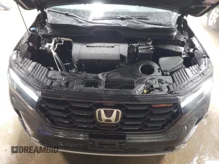 2025 Honda Pilot TrailSport with VIN 5FNYG1H64SB020320, listed as a Copart auction lot 46643125 with 12,517 mi miles and Salvage Title. Bid and sale history available at carsss.com. Image 12.
