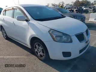 2009 Pontiac Vibe with VIN 5Y2SM67059Z401610, listed as a IAAI auction lot 42150702 with 225,835 mi miles. Bid and sale history available at carsss.com. Image 1.