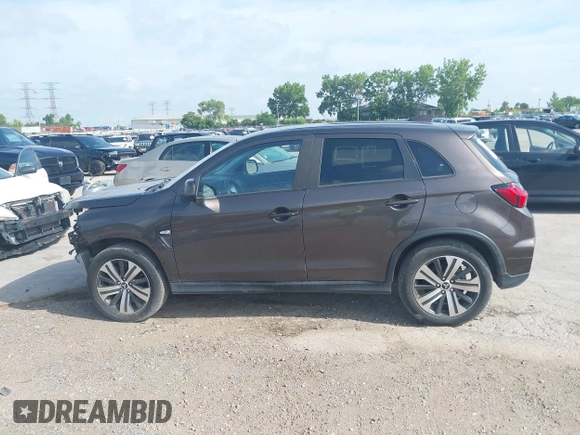 2020 Mitsubishi Outlander ES with VIN JA4AR3AU1LU024621, listed as a IAAI auction lot 42763806 with 76,768 mi miles and . Bid and sale history available at DreamBid. Image 15.