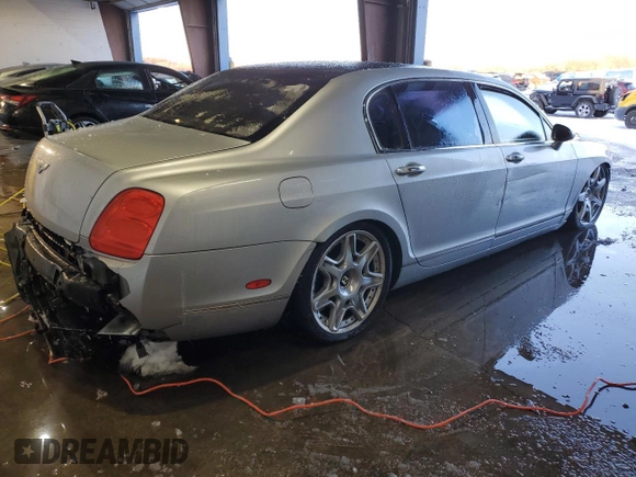 2006 Bentley Flying Spur with VIN SCBBR53W368038931, listed as a Copart auction lot 88459475 with Not Provided miles and Non Repairable. Bid and sale history available at DreamBid. Image 3.