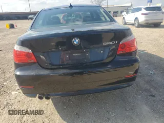2008 BMW 5 Series 550i with VIN WBANW53568CT49017, listed as a Copart auction lot 44167845 with 159,396 mi miles and Salvage Title. Bid and sale history available at carsss.com. Image 6.