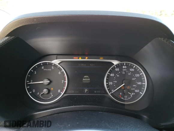 2023 Nissan Sentra SV with VIN 3N1AB8CV3PY317715, listed as a Copart auction lot 54858705 with 25,658 mi miles and Salvage Title. Bid and sale history available at DreamBid. Image 9.