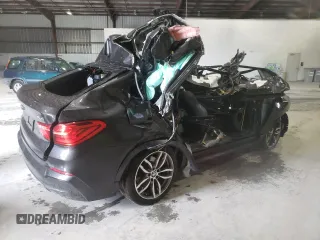 2017 BMW X4 xDrive28i with VIN 5UXXW3C36H0T79570, listed as a Copart auction lot 48763773 with 0 mi miles. Bid and sale history available at carsss.com. Image 3.
