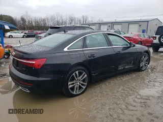 2019 Audi A6 Premium with VIN WAUK2AF21KN019029, listed as a Copart auction lot 47787735 with 54,598 mi miles and Salvage Title. Bid and sale history available at carsss.com. Image 3.