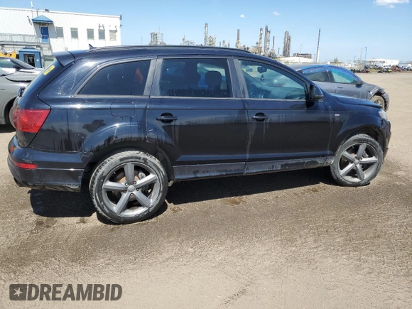 2014 Audi Q7 z VIN WA1DMCFE3ED008419, wystawiony jako Copart lot #56144315 z przebiegiem Nie podano mil oraz Szkoda całkowita • Salvage title. Historia ofert i sprzedaży dostępna na DreamBid. Obrazek 3.
