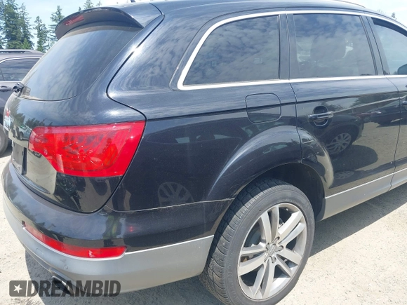 2013 Audi Q7 Premium Plus with VIN WA1LGAFE7DD000152, listed as a IAAI auction lot 42520904 with 137,516 mi miles and . Bid and sale history available at DreamBid. Image 6.