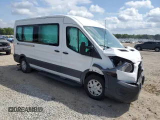 2022 Ford Transit Passenger XL z VIN 1FBAX2C85NKA17809, wystawiony jako Copart lot #53544415 z przebiegiem 17 983 mil mil oraz Szkody całkowita. Historia ofert i sprzedaży dostępna na DreamBid. Obrazek 4.