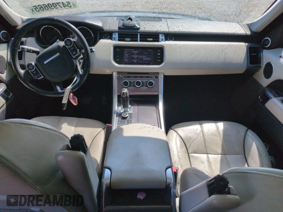 2014 Land Rover Range Rover Sport Supercharged with VIN SALWR2EFXEA305329, listed as a Copart auction lot 54799665 with 98,958 mi miles and Salvage title. Bid and sale history available at DreamBid. Image 8.