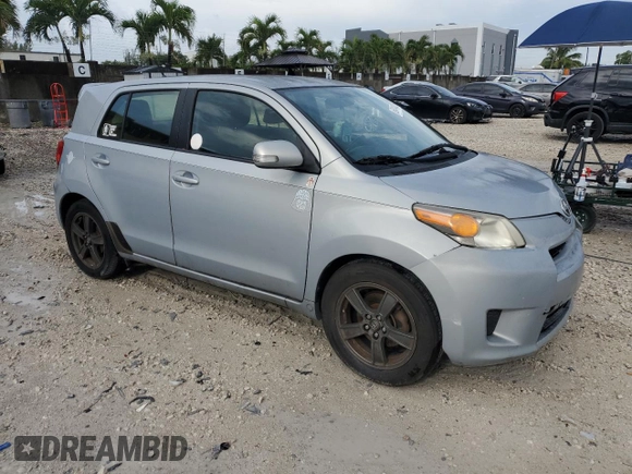 2013 Scion xD with VIN JTKKUPB40D1038231, listed as a Copart auction lot 63414025 with 176,520 mi miles and Clean title. Bid and sale history available at DreamBid. Image 4.
