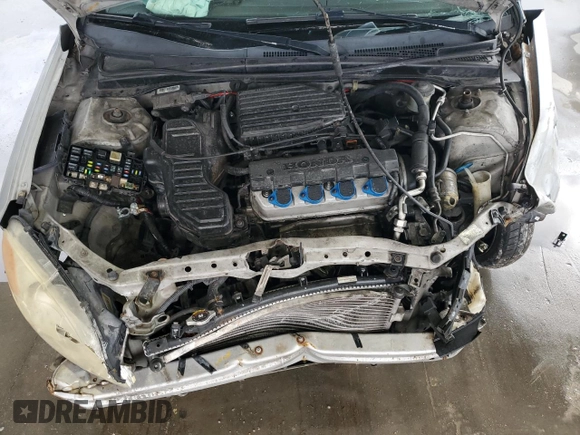 2003 Honda Civic LX with VIN 1HGEM22593L054433, listed as a Copart auction lot 42521825 with 217,505 mi miles and Non Repairable. Bid and sale history available at DreamBid. Image 11.