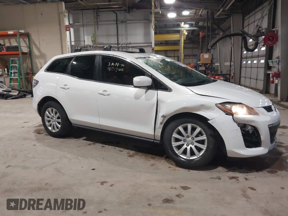 2011 Mazda CX-7 i Touring with VIN JM3ER2C54B0408980, listed as a IAAI auction lot 41718023 with 125,292 mi miles. Bid and sale history available at carsss.com. Image 6.