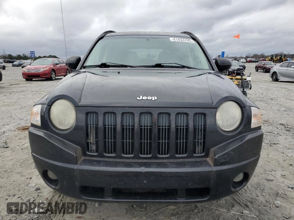 2008 Jeep Compass Sport with VIN 1J8FT47W28D766523, listed as a Copart auction lot 41433795 with 213,505 mi miles and Salvage Title. Bid and sale history available at carsss.com. Image 5.
