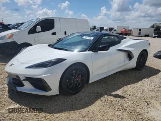 2023 Chevrolet Corvette 2LT with VIN 1G1YB3D43P5103804, listed as a Copart auction lot 73804784 with 0 mi miles and Salvage Title. Bid and sale history available at carsss.com. Image 1.
