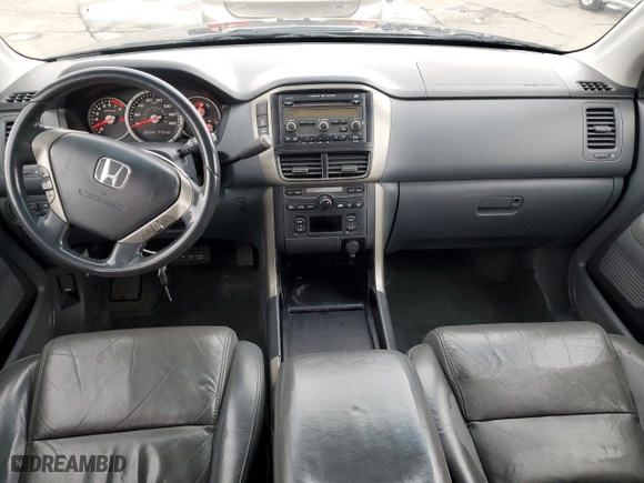 2006 Honda Pilot EX-L with VIN 2HKYF18596H504694, listed as a Copart auction lot 51646995 with 205,258 mi miles and Salvage Title. Bid and sale history available at carsss.com. Image 8.