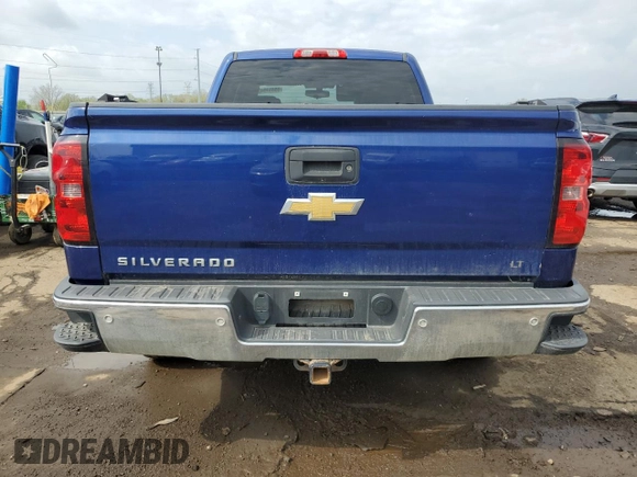 2014 Chevrolet Silverado 1500 LT with VIN 1GCRCREC8EZ214789, listed as a Copart auction lot 55657045 with 160,813 mi miles and Salvage Title. Bid and sale history available at DreamBid. Image 6.