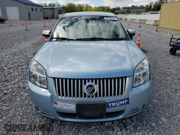 2009 Mercury Sable with VIN 1MEHM40W69G611172, listed as a Copart auction lot 55796535 with 92,137 mi miles and Salvage title. Bid and sale history available at DreamBid. Image 5.