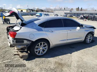 2015 Chevrolet Impala LTZ with VIN 1G1165S32FU148670, listed as a Copart auction lot 46720085 with 114,759 mi miles and Salvage Title. Bid and sale history available at DreamBid. Image 3.