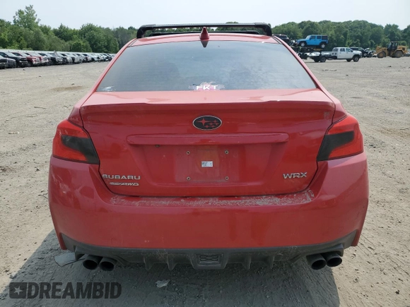 2018 Subaru WRX Limited with VIN JF1VA1H65J9812351, listed as a Copart auction lot 59925895 with 180,219 mi miles and Salvage title. Bid and sale history available at DreamBid. Image 6.