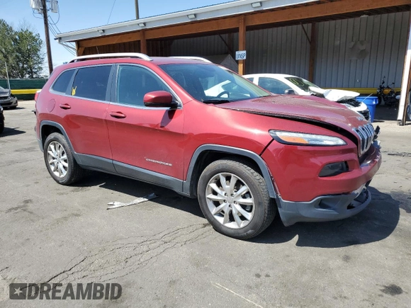 2016 Jeep Cherokee Limited z VIN 1C4PJMDB4GW161926, wystawiony jako Copart lot #52183805 z przebiegiem 331 839 mil mil oraz Szkoda całkowita • Salvage title. Historia ofert i sprzedaży dostępna na DreamBid. Obrazek 4.