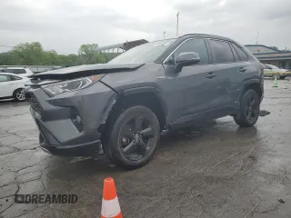 2021 Toyota RAV4 Hybrid XSE with VIN 4T3E6RFVXMU032385, listed as a Copart auction lot 53966625 with 113,506 mi miles and Salvage title. Bid and sale history available at DreamBid. Image 1.