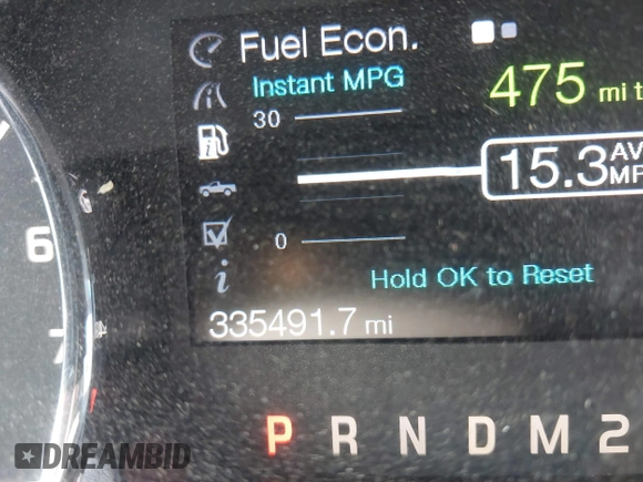 2013 Ford F-150 XL with VIN 1FTFW1ET9DFB51262, listed as a IAAI auction lot 42636718 with 335,491 mi miles and . Bid and sale history available at DreamBid. Image 15.