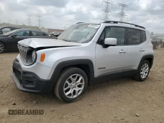 2017 Jeep Renegade Latitude z VIN ZACCJABB1HPF79004, wystawiony jako Copart lot #56885665 z przebiegiem 169 933 mil mil oraz Szkoda całkowita • Salvage title. Historia ofert i sprzedaży dostępna na DreamBid. Obrazek 1.