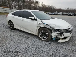 2016 Honda Civic Sedan LX with VIN 19XFC2F54GE089184, listed as a Copart auction lot 49051755 with 141,682 mi miles and Salvage Title. Bid and sale history available at carsss.com. Image 4.