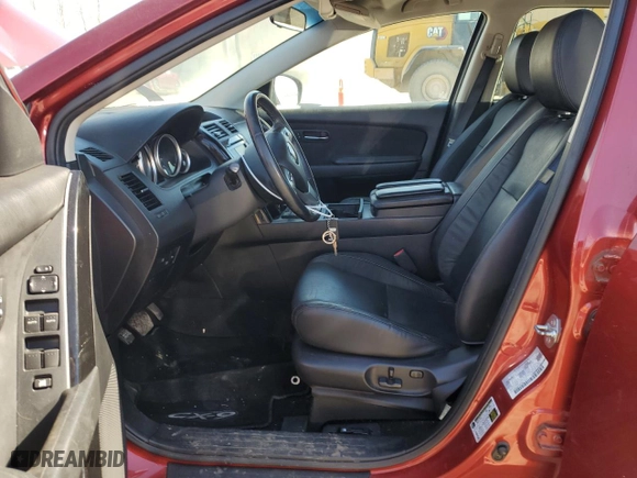 2014 Mazda CX-9 Touring with VIN JM3TB3CA4E0437043, listed as a Copart auction lot 45688465 with 158,258 mi miles and Salvage Title. Bid and sale history available at carsss.com. Image 7.