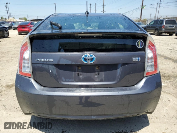 2013 Toyota Prius One with VIN JTDKN3DU0D1628441, listed as a Copart auction lot 55076625 with 153,142 mi miles and Clean Title. Bid and sale history available at carsss.com. Image 6.