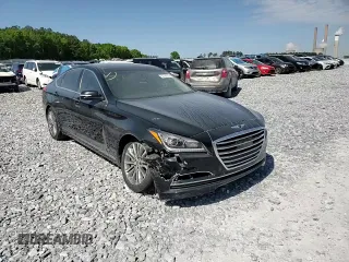 2017 Genesis G80 3.8L z VIN KMHGN4JE0HU180808, wystawiony jako Copart lot #52796555 z przebiegiem 81 598 mil mil oraz Szkody całkowita. Historia ofert i sprzedaży dostępna na DreamBid. Obrazek 11.