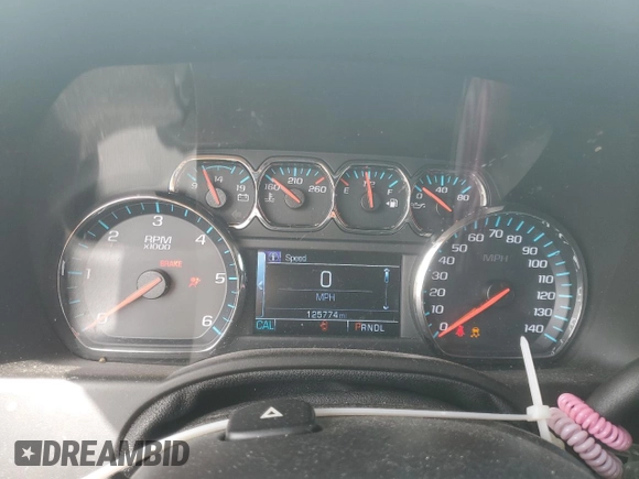 2019 GMC Yukon SLT with VIN 1GKS2BKC5KR166412, listed as a Copart auction lot 48030905 with 125,774 mi miles and Salvage Title. Bid and sale history available at DreamBid. Image 9.