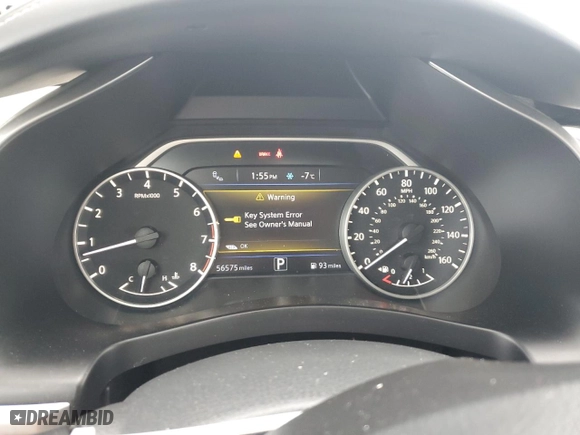 2015 Nissan Murano SV with VIN 5N1AZ2MH9FN278148, listed as a Copart auction lot 87742115 with 56,575 mi miles and Salvage Title. Bid and sale history available at carsss.com. Image 9.