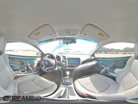 2011 Honda CR-Z EX with VIN JHMZF1D69BS014057, listed as a Copart auction lot 64635025 with 96,076 mi miles and Clean title. Bid and sale history available at DreamBid. Image 14.