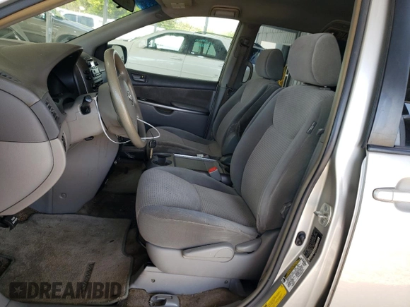 2006 Toyota Sienna CE with VIN 5TDZA23C06S500171, listed as a Copart auction lot 54934155 with 164,738 mi miles and Salvage Title. Bid and sale history available at DreamBid. Image 7.