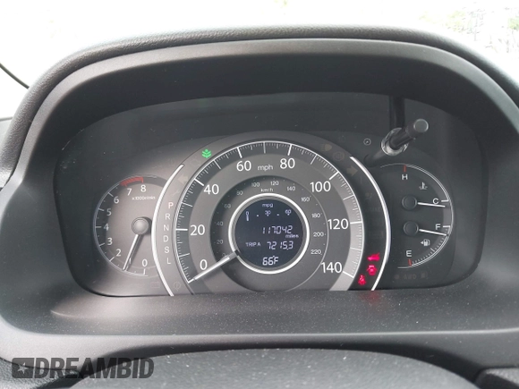 2016 Honda CR-V EX with VIN 2HKRM4H59GH663499, listed as a IAAI auction lot 42106251 with 117,042 mi miles and . Bid and sale history available at DreamBid. Image 7.