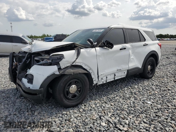 2021 Ford Police Interceptor Utility z VIN 1FM5K8AW2MNA14746, wystawiony jako Copart lot #50675495 z przebiegiem Nie podano mil oraz Nie do naprawy • Non repairable. Historia ofert i sprzedaży dostępna na DreamBid. Obrazek 1.
