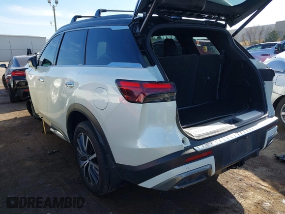 2023 Infiniti QX60 Autograph z VIN 5N1DL1HU3PC350846, wystawiony jako IAAI lot #41114062 z przebiegiem 34 353 mil mil oraz . Historia ofert i sprzedaży dostępna na DreamBid. Obrazek 3.