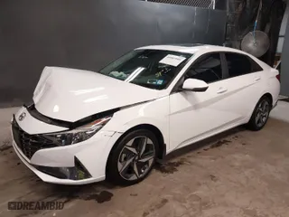 2023 Hyundai Elantra Hybrid Limited with VIN KMHLN4AJ8PU066405, listed as a IAAI auction lot 40583008 with 41,694 mi miles. Bid and sale history available at carsss.com. Image 2.