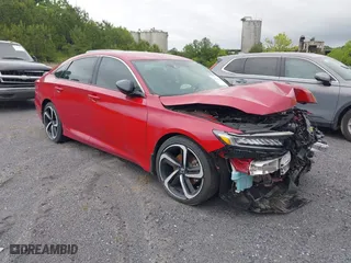 2022 Honda Accord Sedan Sport SE with VIN 1HGCV1F4XNA056237, listed as a IAAI auction lot 41633395 with 77,719 mi miles. Bid and sale history available at carsss.com. Image 1.