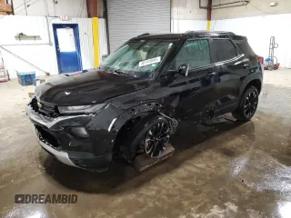2023 Chevrolet TrailBlazer LT with VIN KL79MRSL4PB114344, listed as a Copart auction lot 48144845 with 25,279 mi miles and Salvage Title. Bid and sale history available at DreamBid. Image 1.