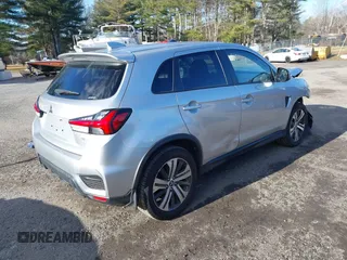 2021 Mitsubishi Outlander Sport ES with VIN JA4ARUAU3MU034283, listed as a IAAI auction lot 41082090 with 73,908 mi miles. Bid and sale history available at carsss.com. Image 4.