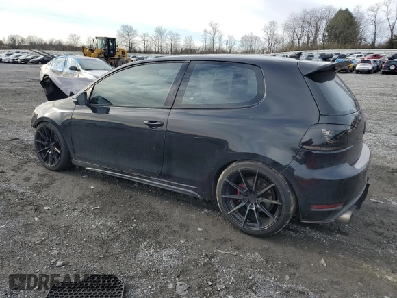 2012 Volkswagen GTI w/Conv & Sunroof with VIN WVWEV7AJ5CW263299, listed as a Copart auction lot 82613574 with 121,505 mi miles and Salvage title. Bid and sale history available at DreamBid. Image 2.