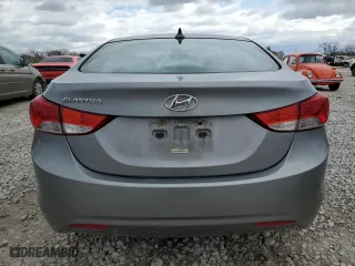 2012 Hyundai Elantra GLS with VIN KMHDH4AE3CU284809, listed as a Copart auction lot 52688265 with 98,504 mi miles and Salvage Title. Bid and sale history available at carsss.com. Image 6.