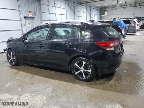 2022 Subaru Impreza Premium with VIN 4S3GTAD63N3727049, listed as a Copart auction lot 88943545 with 0 mi miles and Salvage Title. Bid and sale history available at carsss.com. Image 2.